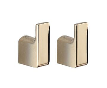 Gedy PIRINEJSKA OGRADA, set od 2 Kuke, Zlatno Završni Sloj