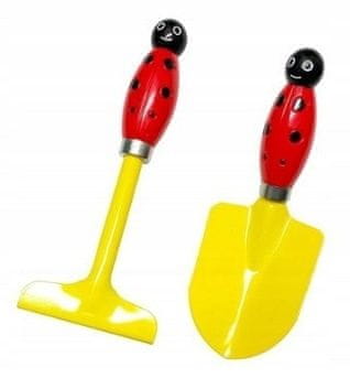 Galicja Dječji set vrtnog alata Bubamara 19 cm