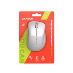 Canyon MW-11 miš, bežični, bijela (CNE-CMSW11PW)
