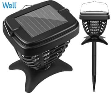 Well električni uređaj i lampa protiv insekata / komaraca, UV, baterija, vrt / stol, bez kemikalija, 220-240V