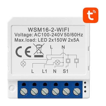 Avatto Pametni prekidač WiFi Avatto WSM16-W2 TUYA