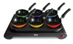 Silva Schneider Party PW2106 ploča za kuhanje s wok tavama
