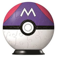Ravensburger Puzzle-Ball Pokémon: Master Ball slagalica, 54 dijelova