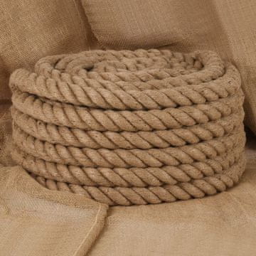 Vidaxl Juteno uže, duljine 5 m, debljine 50 mm