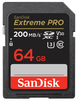 SanDisk Extreme SDXC memorijska kartica, 64GB