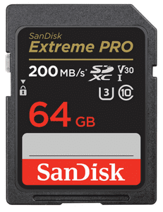 Extreme PRO SDXC memorijska kartica, 64GB