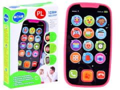 HOLA Prvi telefon za dijete ZA2831 - Roza