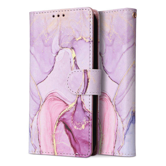 Havana Fancy Diary maskica za Galaxy A23, preklopna, ljubičasta