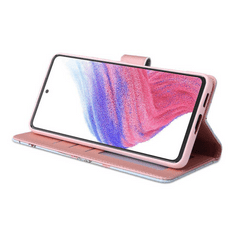 Havana Fancy Diary maskica za Galaxy A53, preklopna, roza