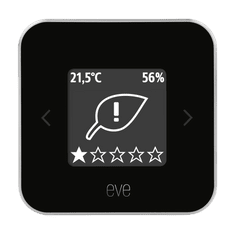 Eve Room uređaj za mjerenje kvalitete zraka, bijelo/crno