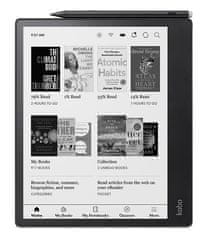 Kobo Ellipsa 2E e-čitač, 10.3, 32 GB, Wi-Fi + Bluetooth, crni (N605-KU-BK-K-BU)