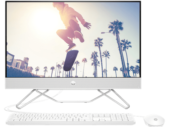 HP AIO 24-cb1088ny računalo, R5-5625U, 16GB, SSD512GB+1TB, 23,8FHD, FreeDOS (801M4EA#BED)