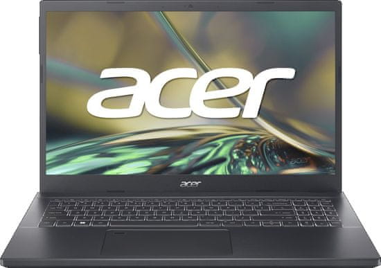 Acer Laptop Aspire 7 A715-76G-59DB, i5-12450, 16GB, 512GB, GTX1650, DOS (NH.QMEEX.002)