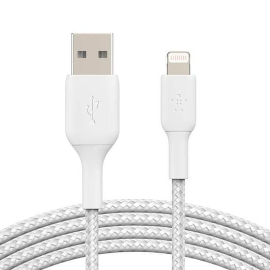 Belkin Boost Charge kabel, USB-A na Lightning, bijeli (CAA002bt2MWH)