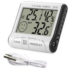 Verkgroup LCD bežična meteorološka stanica vanjski + senzor
