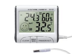 Verkgroup LCD bežična meteorološka stanica vanjski + senzor