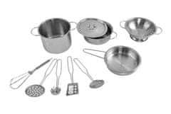 Kruzzel Set od 13 dječjih metalnih lonaca i posuđa