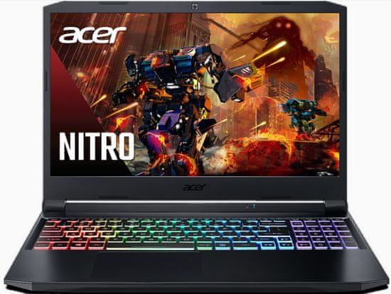 Acer Nitro 5 AN515-57-57R6 gaming laptop, i5-11400H, 8GB, SSD512GB, GTX1650, 15.6FHD, DOS (NH.QEKEX.002)