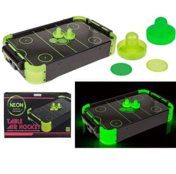 Out of The blue Stolni baterijski air hockey 50cm NEON