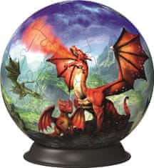 Ravensburger Puzzle-Ball Mystical Dragon slagalica, 72 dijela