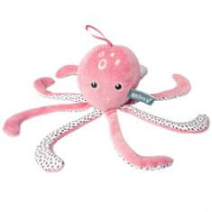 Mom's aktivna zvečka i igračka, roza hobotnica Tari