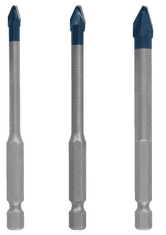 BOSCH Professional 3-dijelni set svrdla EXPERT HardCeramic HEX-9, 5/6/8 mm (2608900595)