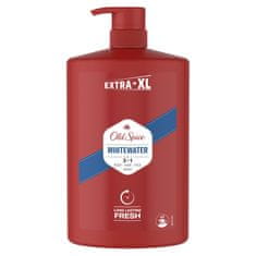 Old Spice Whitewater gel za tuširanje i šampon za muškarce, 1000 ml, 3-u-1, dugotrajna svježina