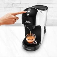 UFESA Bellagio Rossa aparat za kavu, 1400 W, bijela