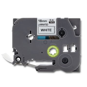Qoltec Qoltec traka za BROTHER TZ2-241 | 18mm x 8m | bijela/crni ispis