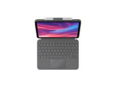 Combo Touch za iPad (10. Gen) poklopac s tipkovnicom, HRV gravura, siva (920-011441)