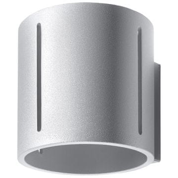 Sollux INEZ siva zidna lampa