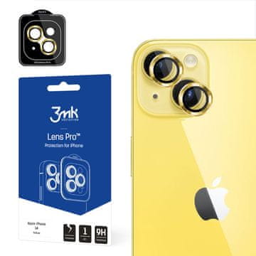 Apple iPhone 14 - 3mk Lens Protection Pro žuta