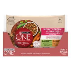 MINI/SMALL mokra hrana za manje aktivne, prekomjerno tjelesno težine ili sterilizirane pse do 10 kg, 48 x 85 g