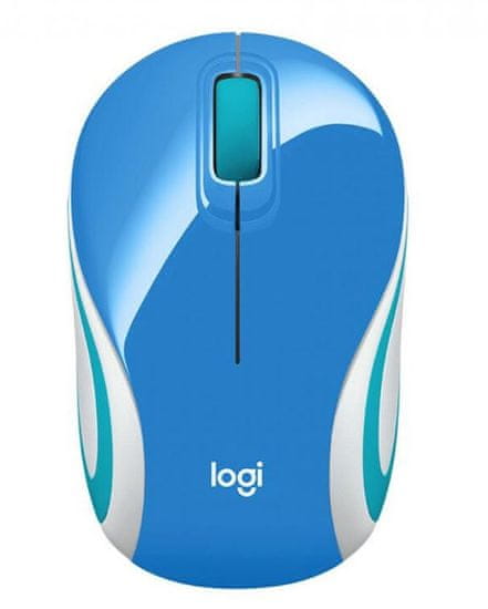 Logitech M187 bežični miš, plavi (910-002733)
