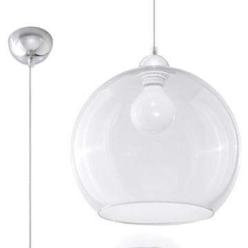 Lumi Dremo 1 E27 transparentna visilica 02.234.48