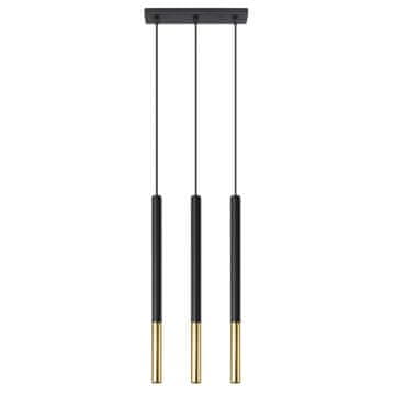 Sollux Mozaik viseća lampa 3 G9 crna SL.0892