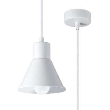 Sollux TALEJA 1 viseća lampa bijela [E27]