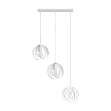 Sollux TULOS 3L bijela viseća lampa