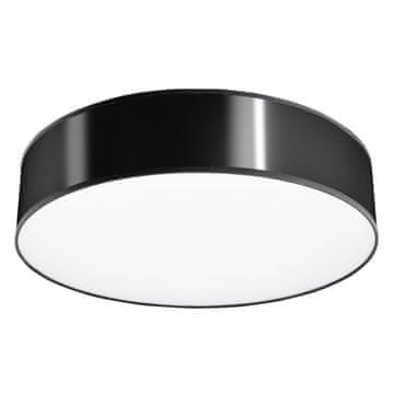 Lumi Solara 3 E27 stropna svjetiljka crna 01.129.24