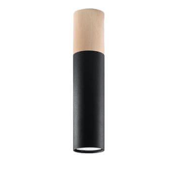 Lumi Plafon blok 1 GU10 prirodno drvo 06.267.35