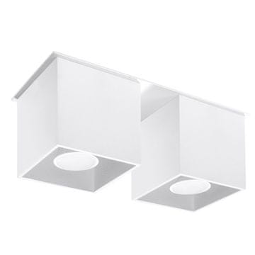 Sollux QUAD 2 bijela stropna lampa