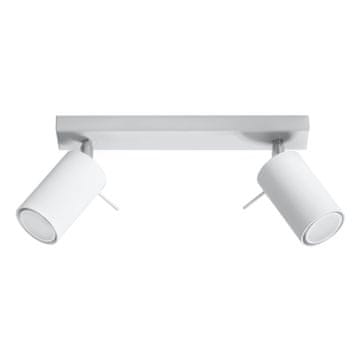 Sollux Stropna lampa RING 2 bijela