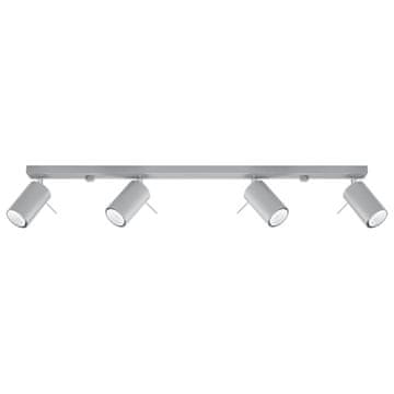 Sollux Stropna lampa RING 4L sive boje