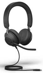 Jabra Evolve2 40 SE slušalice, USB-C, stereo, crne (24189-999-899)