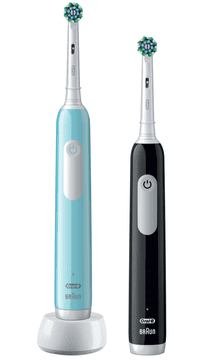 Oral-B Pro Series 1 Black električna četkica za zube, plava i crna