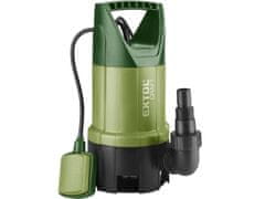 Extol Premium Pumpa za gnojnicu 414123 za prljavu vodu, 400 W, 7500 l/h