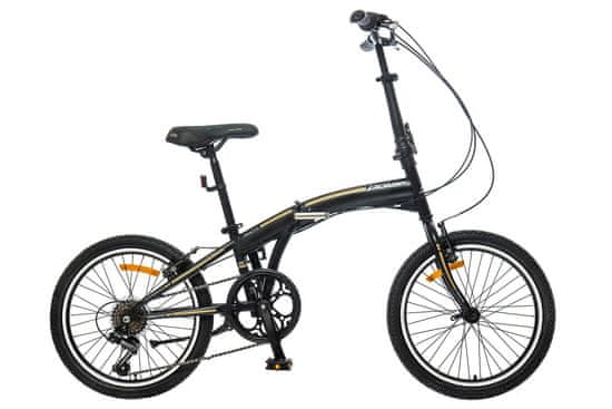 Xplorer Foldo sklopivi bicikl, 50,8 cm, crni