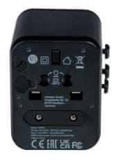 Verbatim UTA-01 univerzalni putni adapter, 2 x USB-A