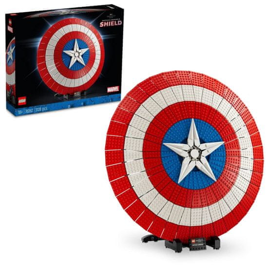 LEGO Marvel 76262 štit Kapitana Amerike