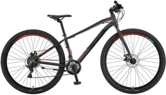 Xplorer Brdski bicikl Mirage Urban, 73,66 cm, crno-crveni